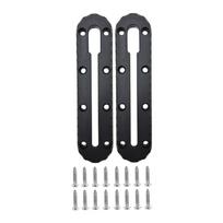 2/4Pcs Kayak Slide Track Rail Bracket Kayak Accessories Mount Track Fishing Rod Holder Mounting Base Rack Easy to Use