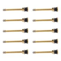 Heavy Duty TR573 Truck Tire Valves Stem with Superior Seal Suitable for Commercial Vehicles and Long Hauls Trucks 10pcs 1 beige