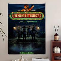 Five Nights At Freddys Horror Tapestry Decor For Bedroom Bar Garden Outdoor Festival Background Art Banner Wall Hanging 40cmX60cm