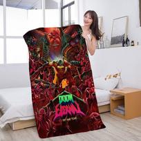 Cool Movie D-Doom Microfiber Printed Beach Towel Mountain Climbing Yoga Beach Swimming Running Absorbent Soft Towel Cotton 30x30cm
