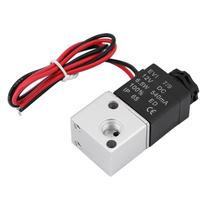 3V1 06 3 krypties 2 padėčių 1/8\  BSP normaliai uždarytas pneumatinis solenoidinis oro vožtuvas( DC 12V)