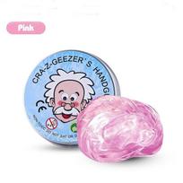 Reusable Putty Liquid Crystal Decompression Toys Transparent Elastic Modeling Compound Non-Toxic Creative Crafts Handmade DIY rožinė