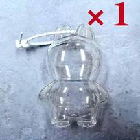 The Monsters Labubu V4 Pin For Love Series Transparent Protective Cover Hard Shell labubu4.0  Keychain Protection Case no  doll