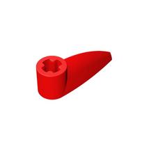 41669 Bionicle 1 x 3 Tooth Axle Hole Bricks Collections Bulk Modular GBC Toys For Technical MOC DIY Building Blocks Compatible raudona