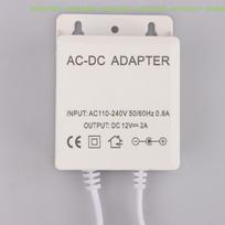 [C]Outdoor Waterproof EU US Plug Adapter Charger For CCTV Video Camera AC/DC 12V 2A 2000ma CCTV Camera Power Supply Adaptor US Plug