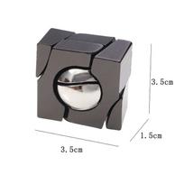 Magic Ball Cast Metal Brain Teaser Puzzle IQ Challenge Disentanglement Educational Mind Toys For Kids Boys Girls Adults