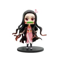 Figura de Anime Demon Slayer Kimetsu no Yaiba Kochou Shinobu figura de acción Kamado Tanjirou Kamado Nezuko figurita de juguete