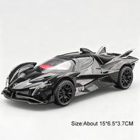 Scale 1:32 Apollo EVO IE Car Model Toy Metal Diecast Pull Back Super Cars Doors Opened Vehicle Models Best Gifts for Kids