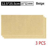 3Vnt Klasikiniai Pagrindo Plokštės Blokai 32x32 32x16 Taškai Pastato Pagrindo Plokštės Plytos Surinkimas Miestas Road MOC Draugai Miesto Žaislai