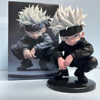Anime Q-version Jujutsu Kaisen Gojo Satoru PVC Action Figure Toys Kids Gifts Collectible Model 16cm no box