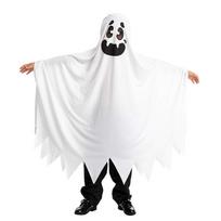 Tassels Halloween Cloak Cape White Halloween Costumes Cute Ghost Costume Cape  Carnival Style A-Kids