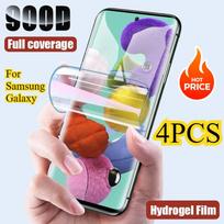 4PCS Hydrogel Film For Samsung Galaxy M21 A21s A51 A71 A31 M30S Screen Protector For Samsung A 51 71 M 21 Not Glass For Samsung A12