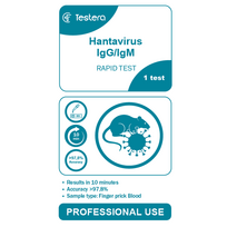 Testera, hantaviruso IgG/IgM greitasis testas, 1 vnt.