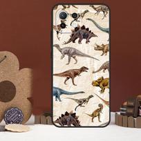 Dinosaur Pattern Case For Xiaomi 17 Pro Max 14 15 Ultra 15T 13T 14T POCO F8 Ultra F7 F5 F6 X5 X6 X7 Pro Cover POCO X6 Pro