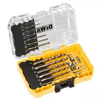 DeWalt HSS-Co metalinių grąžtų rinkinys, 13 dalių