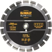 DeWalt deimantinis pjovimo diskas Elite 350 x 25,4 mm