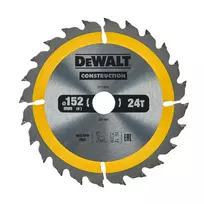 DeWalt pjūklo diskas 152 x 20 mm 24T