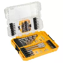 DeWalt antgalių ir grąžtų rinkinys, 55 vnt.