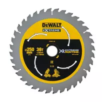 DeWalt pjūklo diskas XR 250mm x 30mm 36T CSB