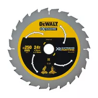 DeWalt diskinis pjūklas XR 250mm x 30mm 24T CSB