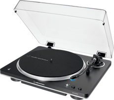Audio Technica AT-LP70XBT Turntable, Black/Silver