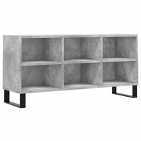 TV Stand Concrete Grey 103.5 x 30 x 50 cm Engineered Wood