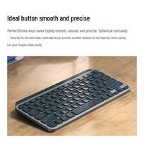 Logitech MX Keys Mini Wireless Backlit Keyboard grafito pilka spalva