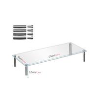 Clear Acrylic Display Riser Tiered Stand for Jewelry Cupcakes Desserts Candy Figures and Action Model Showcase