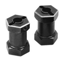 4Pcs/Set Metal Hex Drive Adapter Set 12mm Wheel Hex Hub  Repairing and Upgrading violetinė