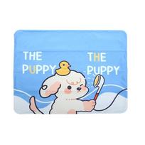 Skin Friendly Summer Pet Cooling Pad Soft Dog Cat Chill Mat Pet Floor Mat  for Dogs Cats 11.81x15.75 in-Style A