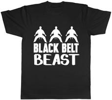 Black Belt Beast Mens Womens Ladies Karate Martial Arts T Shirt XXXL