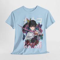 Kanao Tsuyuri Waifu Girl T Shirt Demon Slayer Kny Japanese Unisexga Anime Clothing M