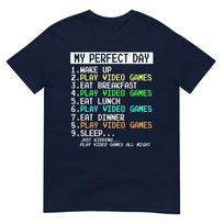Gaming Apparel Video Game Gamer Gifts Unisex Boy Funny Humor Tshirt S