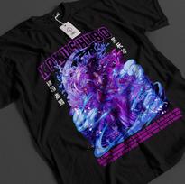 Demon Slayer Shirt Kokushibo Upper Moon 1 TShirt Tanjiro KNY Anime Muzan Tee M