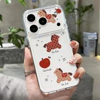 Vintage Lucky Golden Horse Case For iPhone 17 Pro Max iPhone 16 15 14 13 Pro Max 11 16e 17e Clear TPU Silicone Shockproof Soft Cover iPhone 15 Pro Max