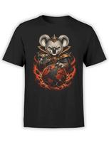 Villain Koala Planet Tshirt Unisex S