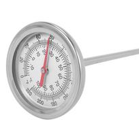 A84E-3X Compost Soil Thermometer 20 Inch 50 Cm Length Premium Food Grade Stainless Steel Measuring Probe Detector sidabras