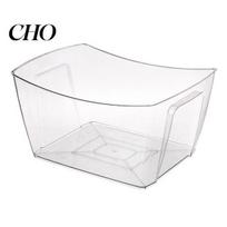 Large Capacity Ice Bucket with Handle, 12/18L Beer Wine Chiller for Party, Clear Beverage Tub Mimosa & Cocktail Bar, Portable Champagne Cooler Outdoor L A