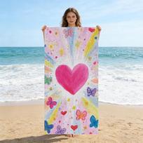 Vintage Mandala Flower Beach Towel Large Quick-Drying Towel Suitable For Beach Yoga Pool Gym Sport Home Towel Sand Free Towel 40X60CM