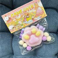 Mochi Taba Squishy NEW Fidget Toy Anti-stress Mini Kawaii Cat Paw TPR Small Cat Paw Cute Pink Cat Foot Pinch Decompression Toy rožinė