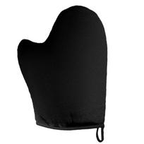 Tanning Glove Tanning Lotion Mitt Reusable Machine Washable Applicator with Thumb Ultra Soft Tool for Women Men Lotions Mousse juoda