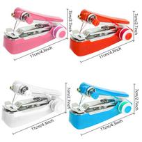 Sewing Machine Household Small Multi-function Portable Mini DIY Manual Tailor Sewing Machine Manual Sewing Machine random color