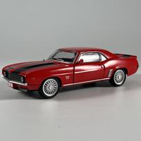 1:32 Chevrolet Camaro SS 350 1969 m. Super Klasikinis Sportinis Automobilis Lydinio Liejimo Modelis Automobilis Miniatiūrinės Transporto Priemonės Aukšto Tikslumo Papuošalai raudona