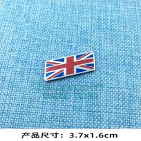 Germany France Italy Britain Russia flag car sticker steering wheel decorative sticker interior sticker body metal sticker