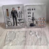 Mafex Terminatorius 2 Paskutinis teismas figūrėlė Mafex Nr.199 T-800 Arnoldas T2 Kolekcinė figūrėlė Veiksmo Figūrėlė Gimtadienio Kalėdiniai Žaislai gray