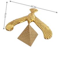 Metal Balance Eagle Gravity Toy with Pyramid Base Physics Science Desktop Decor Fidget Gift for Kids & Adults Fun Play Set