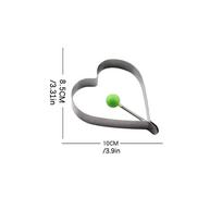 Egg Pancake Ring Non-stick Pancake Machine Mold Silicone Egg Frying Pan Forming Machine Omelet Mold Kitchen Baking Accessories
