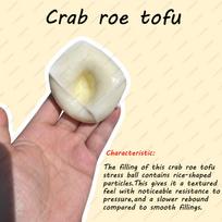 Tofu Stress Ball Shapeable Non-Bounce Creamy Feel Squeeze Ball Fidget Toy ASMR Sensory Anti-Stress Toys for Adults & Kids Gift