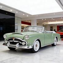 WELLY 1:28 Packard Caribbean Convertible Alloy Car Diecasts & Toy Vehicles Car Model Miniature Scale Model Car Toy For Children žalia