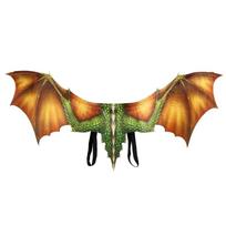 Animal Costume Dragon Wings Halloween Decoration Dragon Cosplay Masquerade Dragon Costume  Party oranžinė